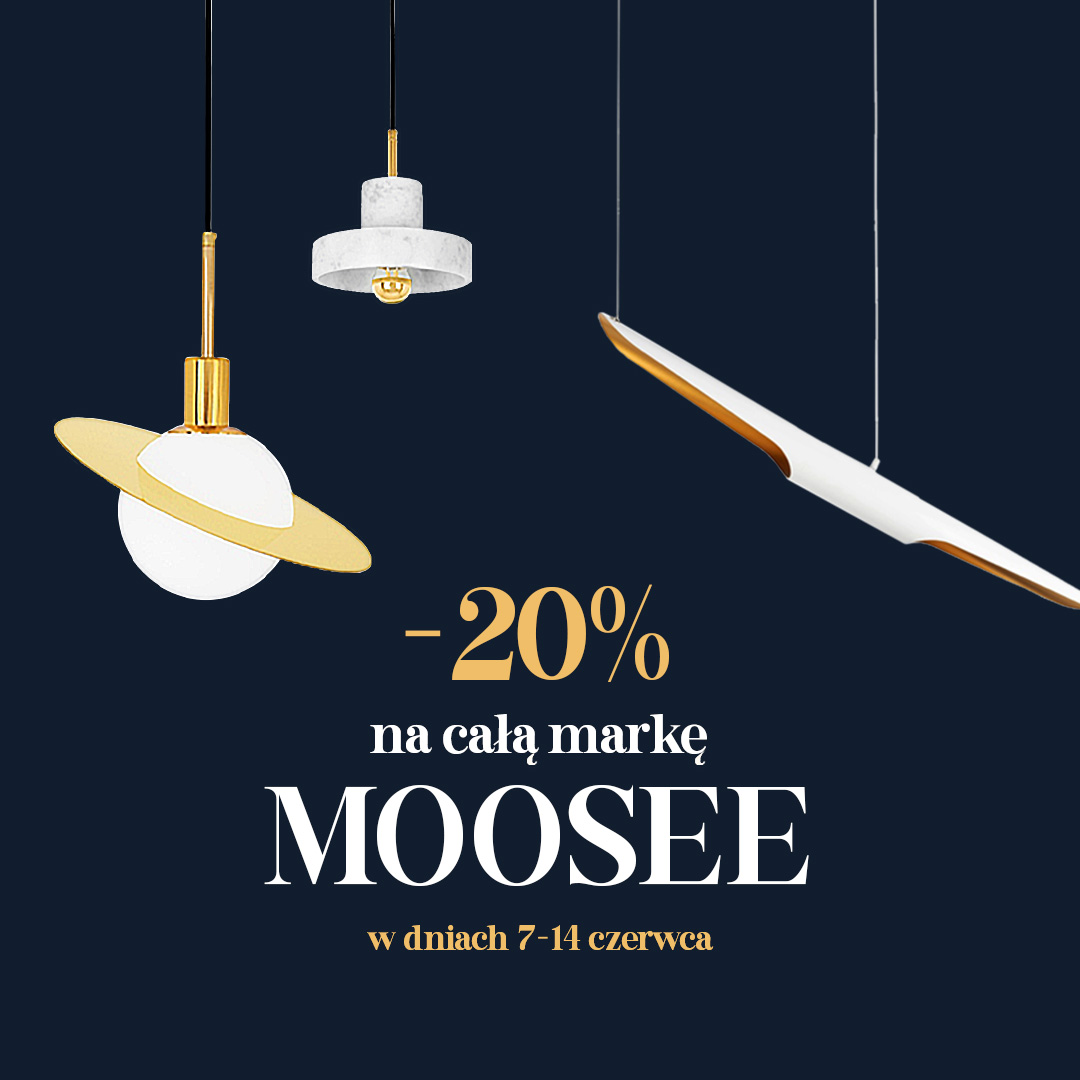 Promocja MOOSEE -20%, 7-14.06.2023